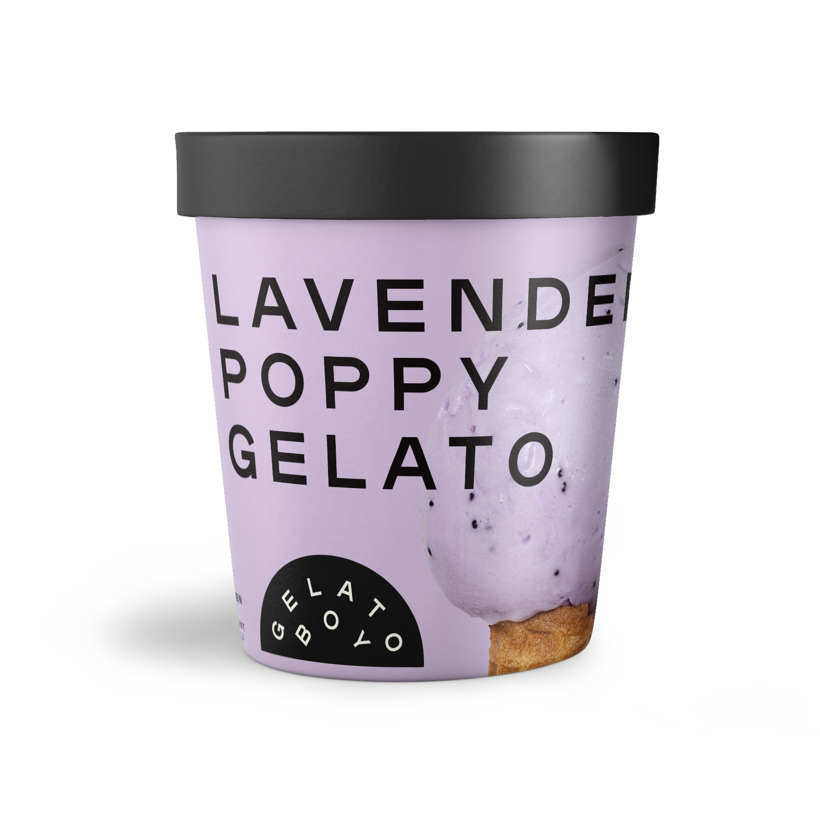 Lavender Poppy Pint