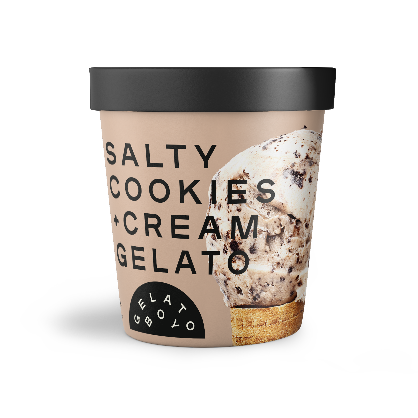 Salty Cookies + Cream Pint